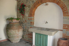 Foto di un particolare dell'interno della casa