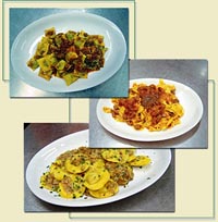 Foto di piatti tipici della cucina Toscana