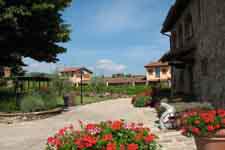 Foto vialetto del residence Toscana