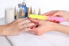 Foto di trattamento per le mani